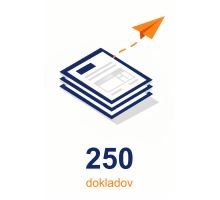 Balíček 250 e‑faktúr pre POHODU a mPohodu — Odosielanie cez digitálneho poštára