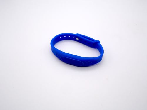 Náramok RFID silikónový modrý